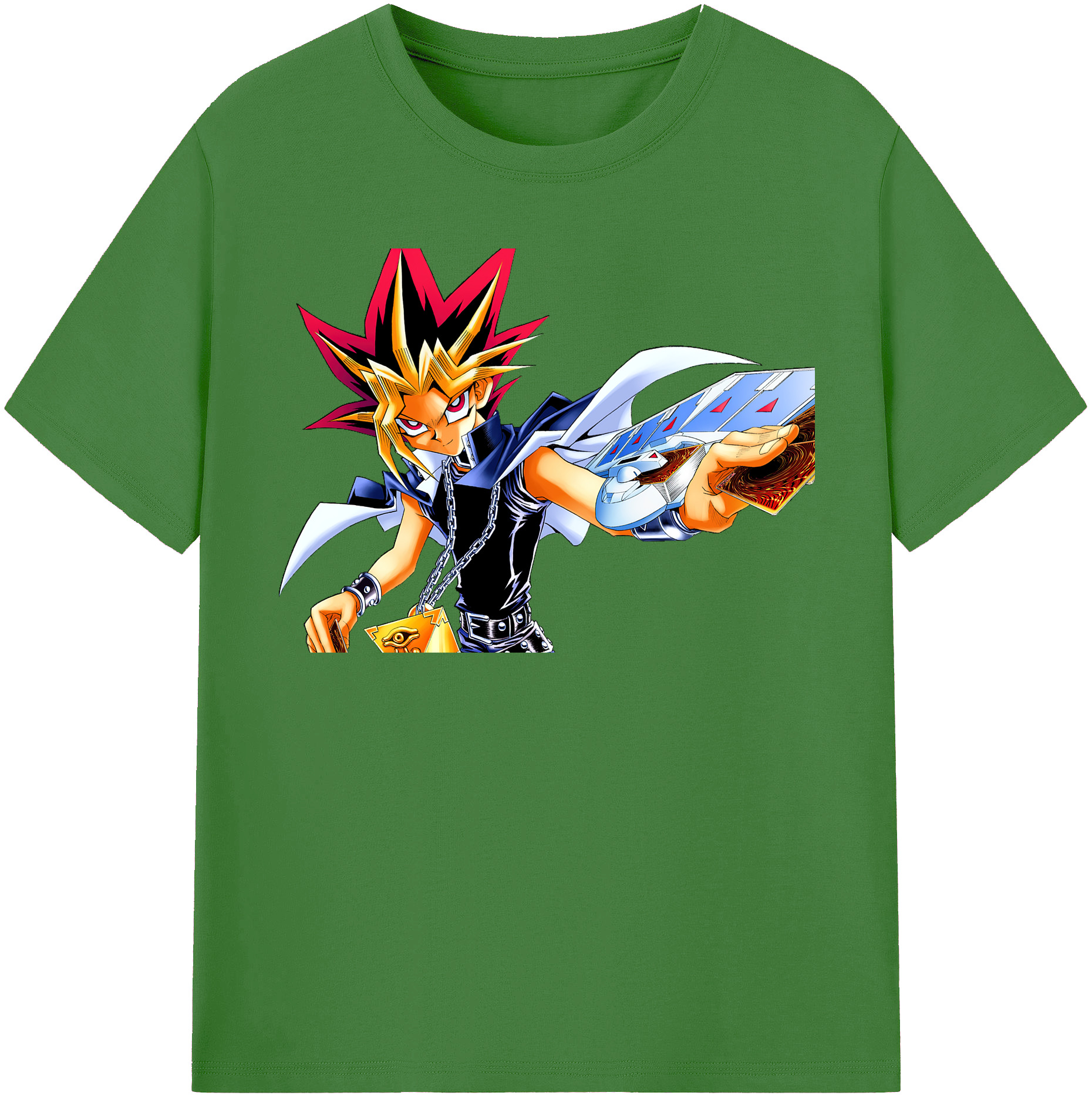 （画像用） 遊☆戯☆王 Yu-Gi-Oh! レディースカジュアルプリントTシャツ（綿100％）